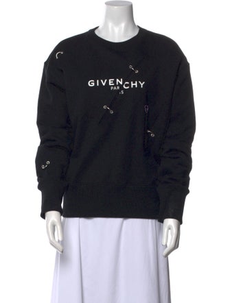 Givenchy Graphic Print Crew Neck Sweatshirt