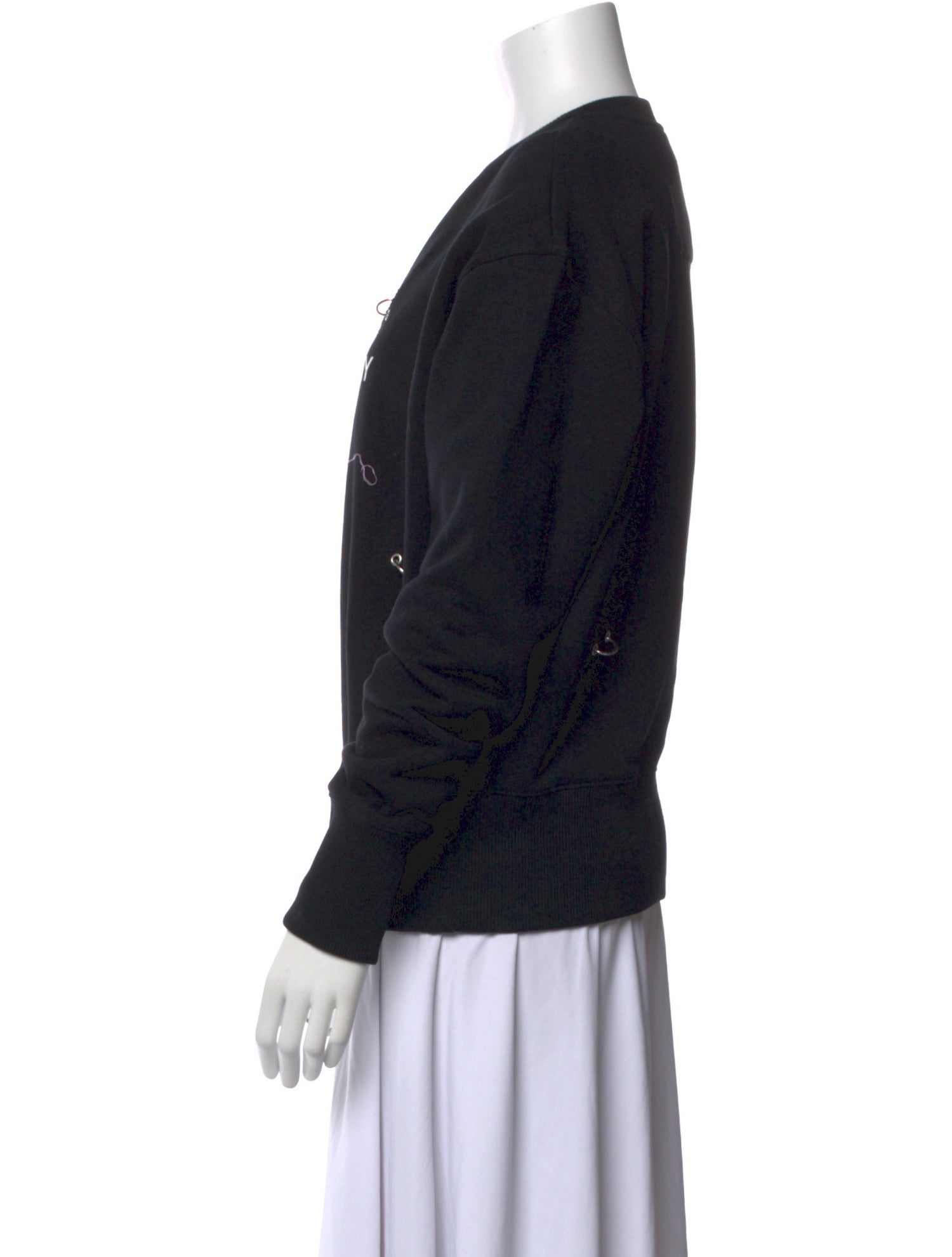 Givenchy Graphic Print Crew Neck Sweatshirt