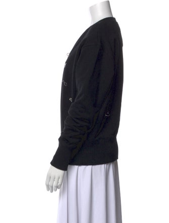 Givenchy Graphic Print Crew Neck Sweatshirt