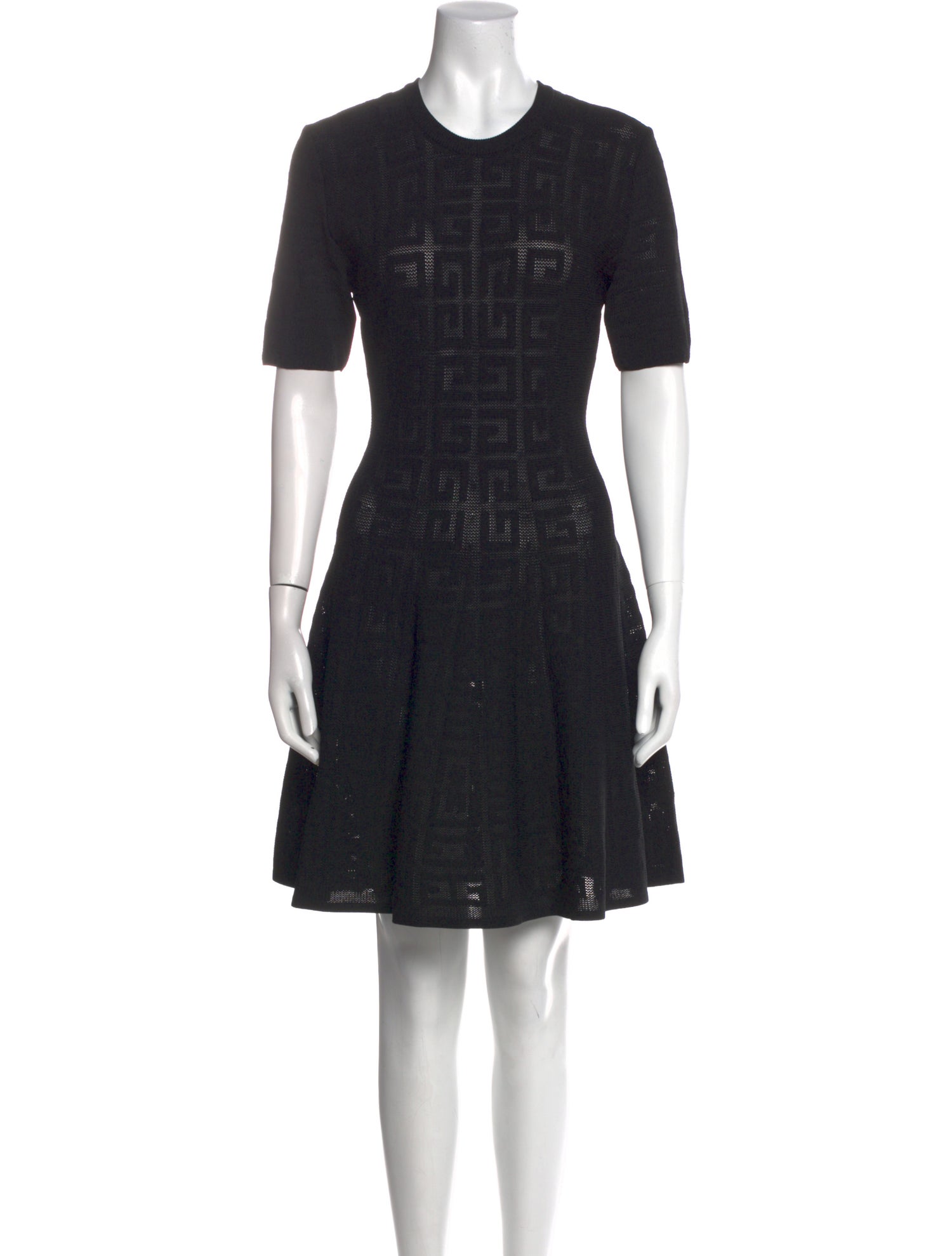 Givenchy Crew Neck Mini Dress