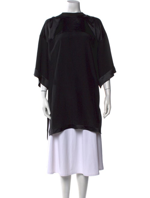 Givenchy Scoop Neck Three-Quarter Sleeve Tunic