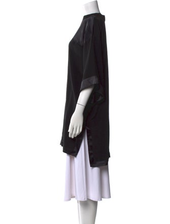 Givenchy Scoop Neck Three-Quarter Sleeve Tunic