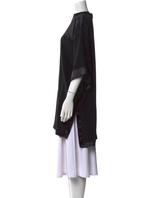 Givenchy Scoop Neck Three-Quarter Sleeve Tunic