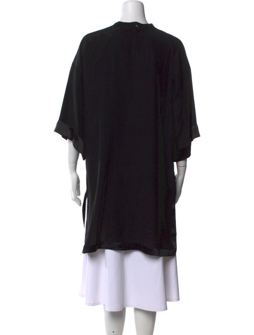 Givenchy Scoop Neck Three-Quarter Sleeve Tunic