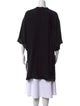 Givenchy Scoop Neck Three-Quarter Sleeve Tunic