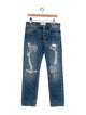 Givenchy Mid-Rise Straight Leg Jeans