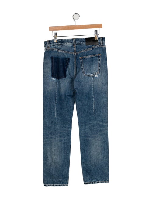 Givenchy Mid-Rise Straight Leg Jeans