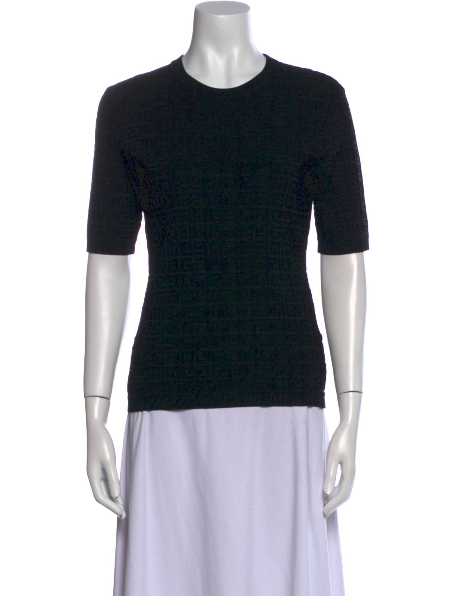 Givenchy Wool Crew Neck T-Shirt