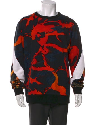 Givenchy Printed Crew Neck Sweatshirt