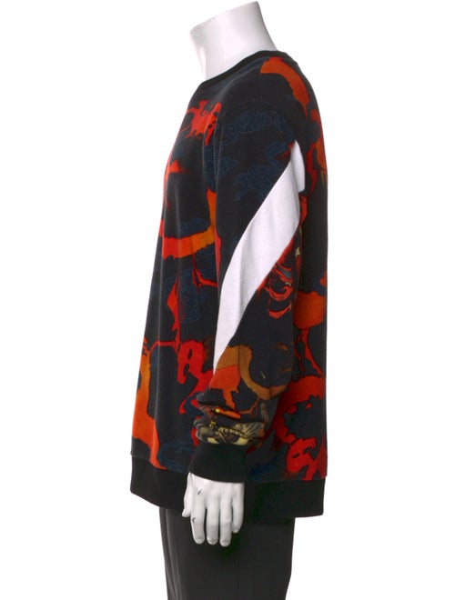 Givenchy Printed Crew Neck Sweatshirt