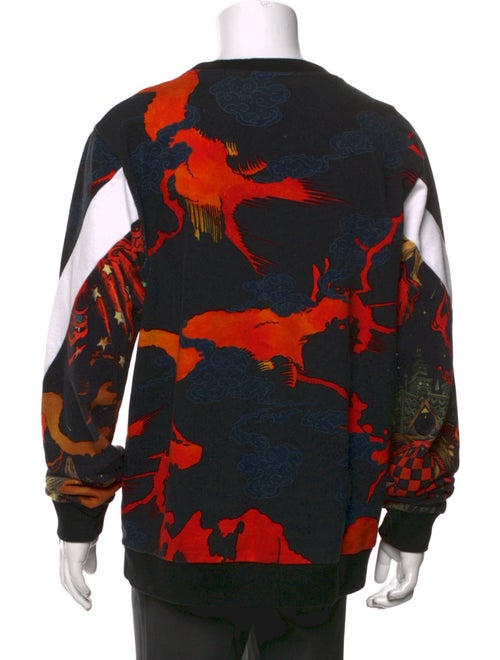 Givenchy Printed Crew Neck Sweatshirt