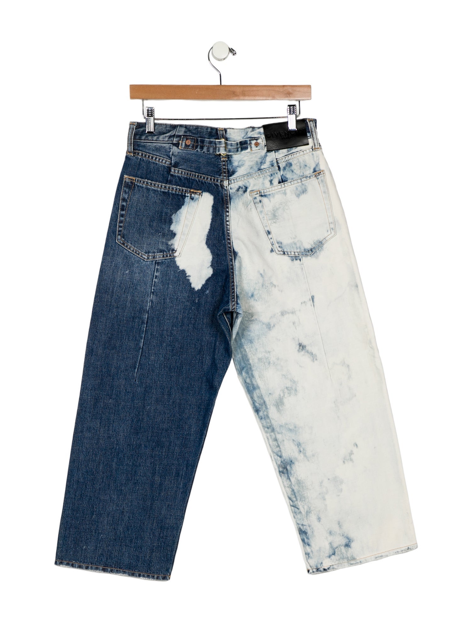 Givenchy High-Rise Straight Leg Jeans