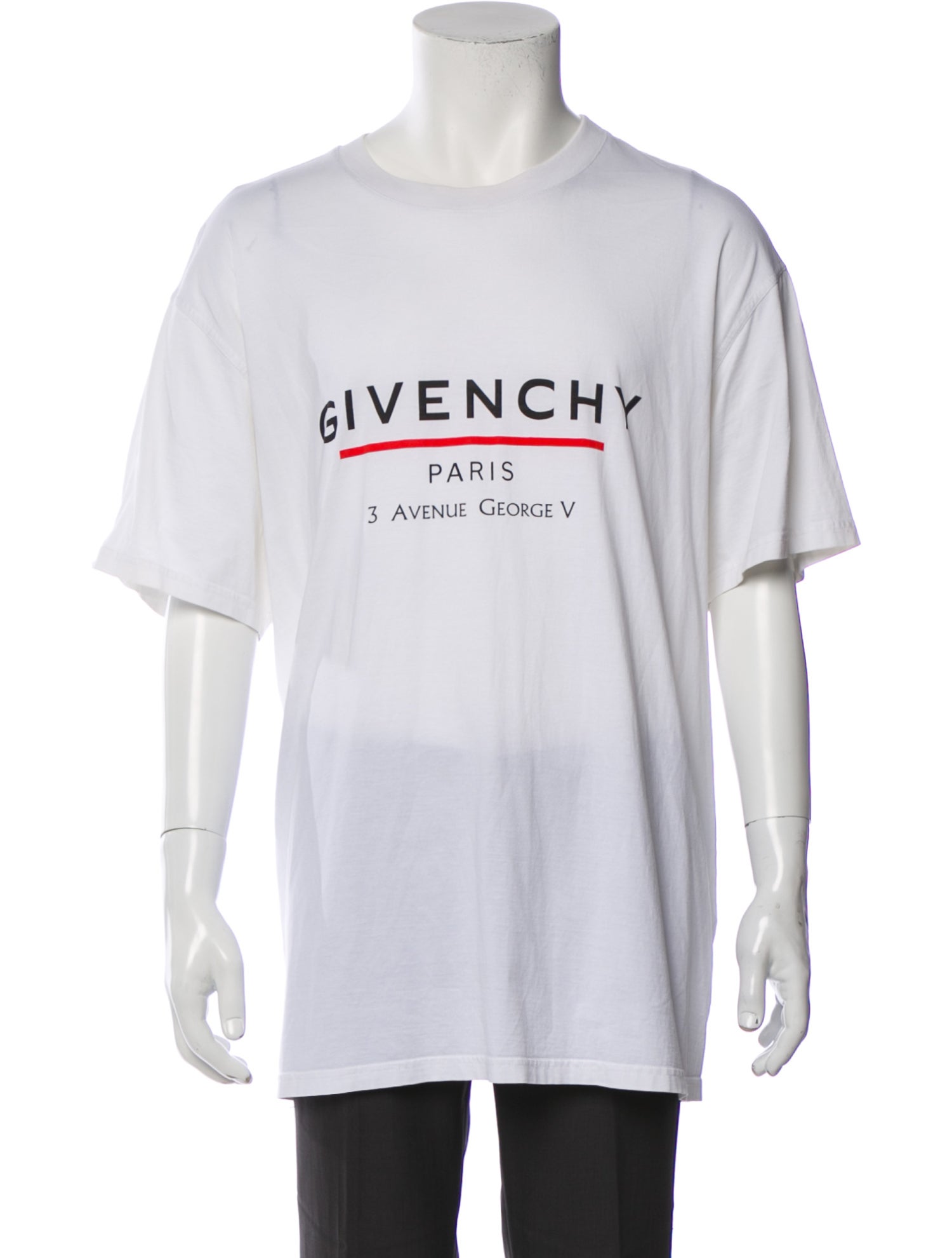 Givenchy Graphic Print Crew Neck T-Shirt