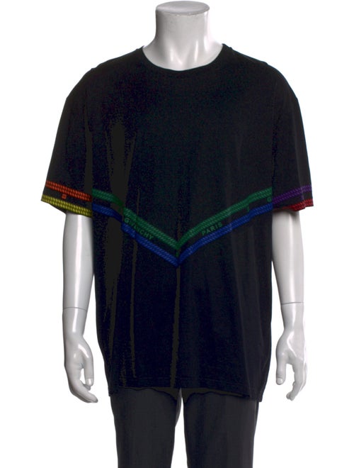 Givenchy Striped Crew Neck T-Shirt