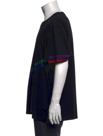 Givenchy Striped Crew Neck T-Shirt