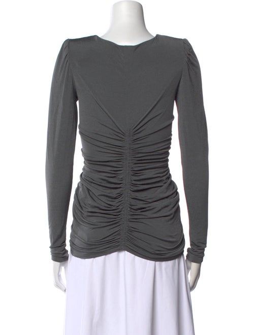 Givenchy V-Neck Long Sleeve Top