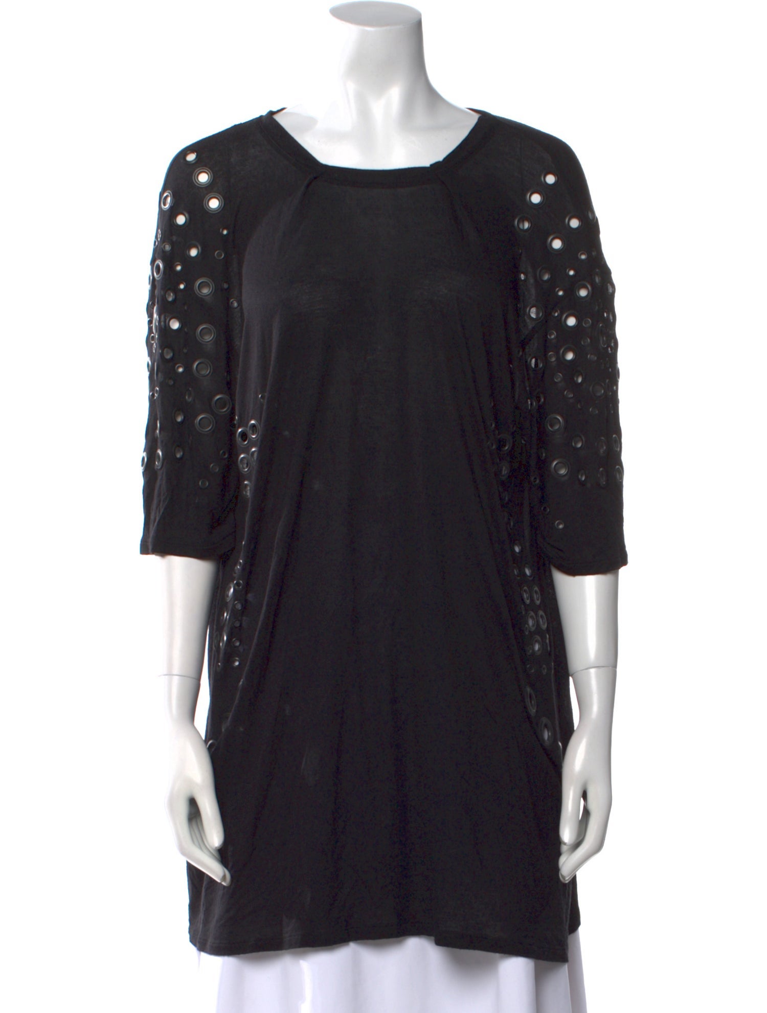 Givenchy Jersey Scoop Neck Tunic
