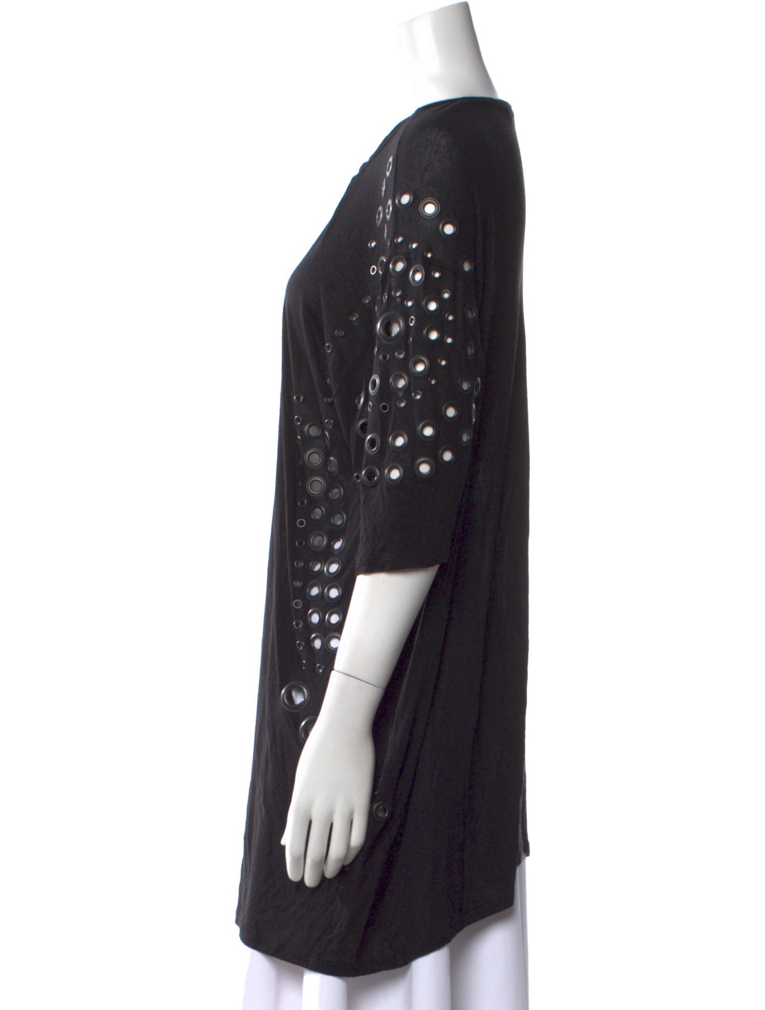 Givenchy Jersey Scoop Neck Tunic