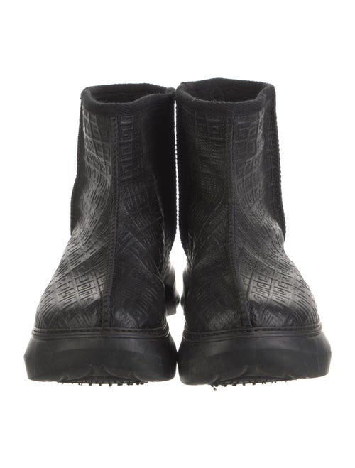 Givenchy Embossed Leather Boots