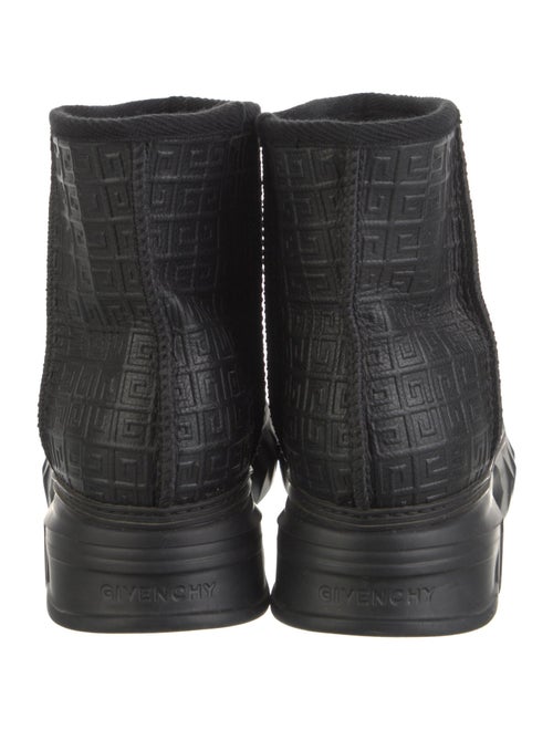 Givenchy Embossed Leather Boots