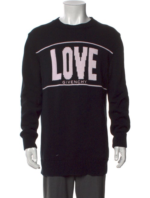 Givenchy Graphic Print Crew Neck Pullover