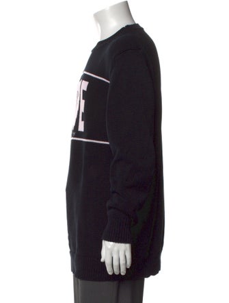 Givenchy Graphic Print Crew Neck Pullover