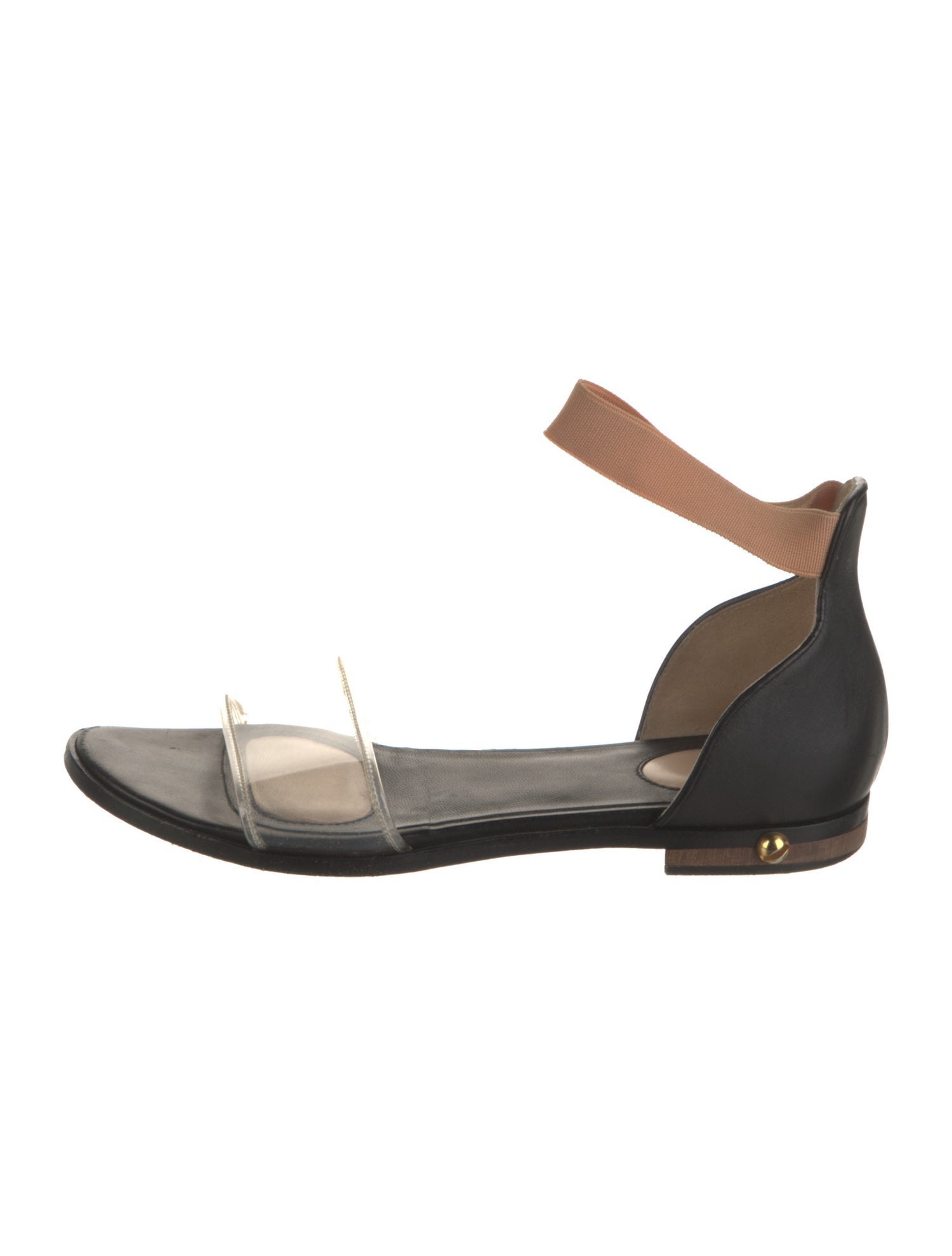 Givenchy Leather Studded Accents Flats