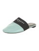 Givenchy Leather Colorblock Pattern Mules