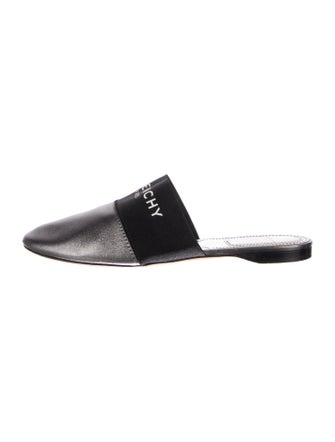 Givenchy Leather Colorblock Pattern Mules