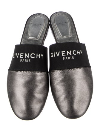 Givenchy Leather Colorblock Pattern Mules