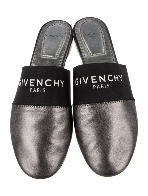 Givenchy Leather Colorblock Pattern Mules