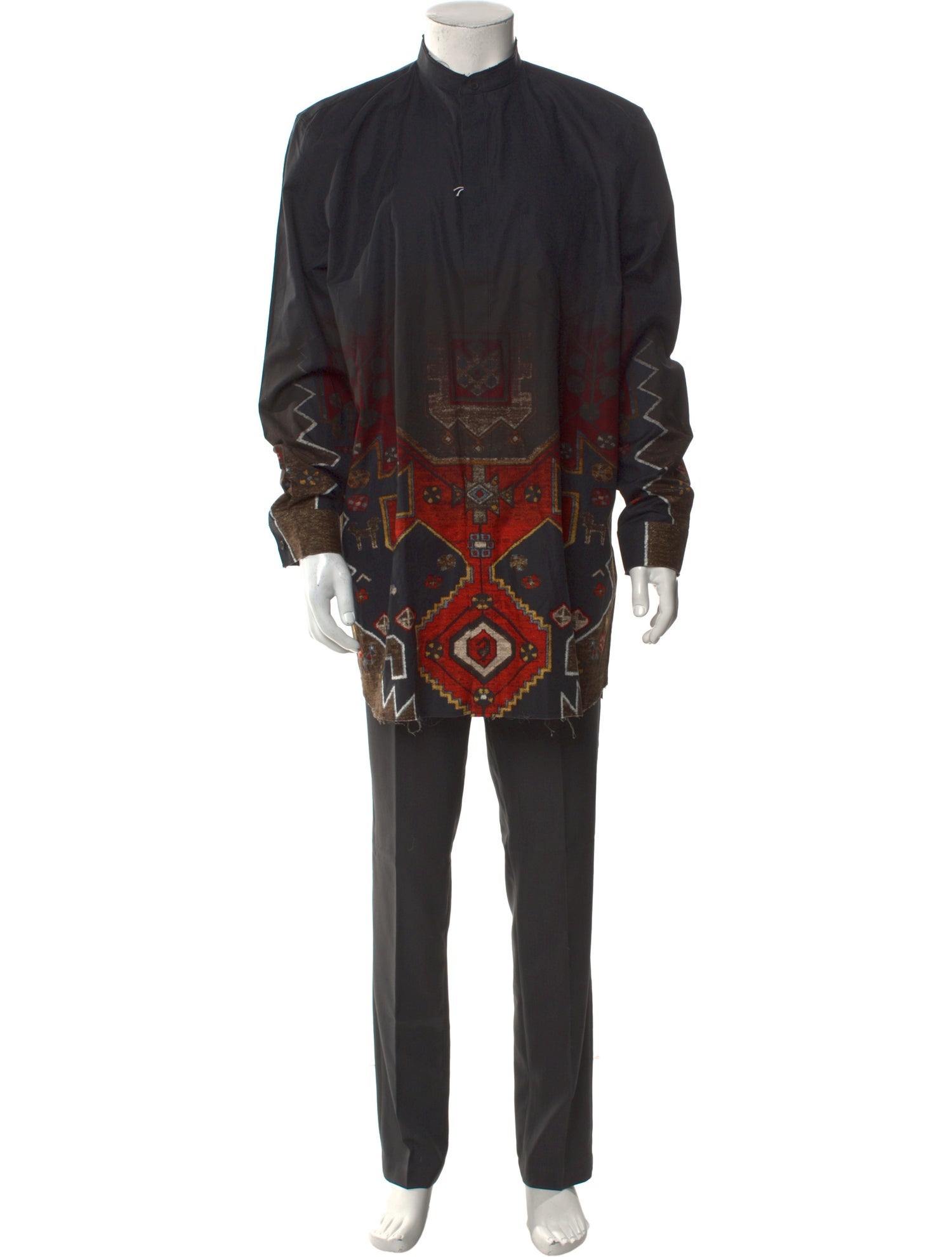 Givenchy Printed Long Sleeve Shirt