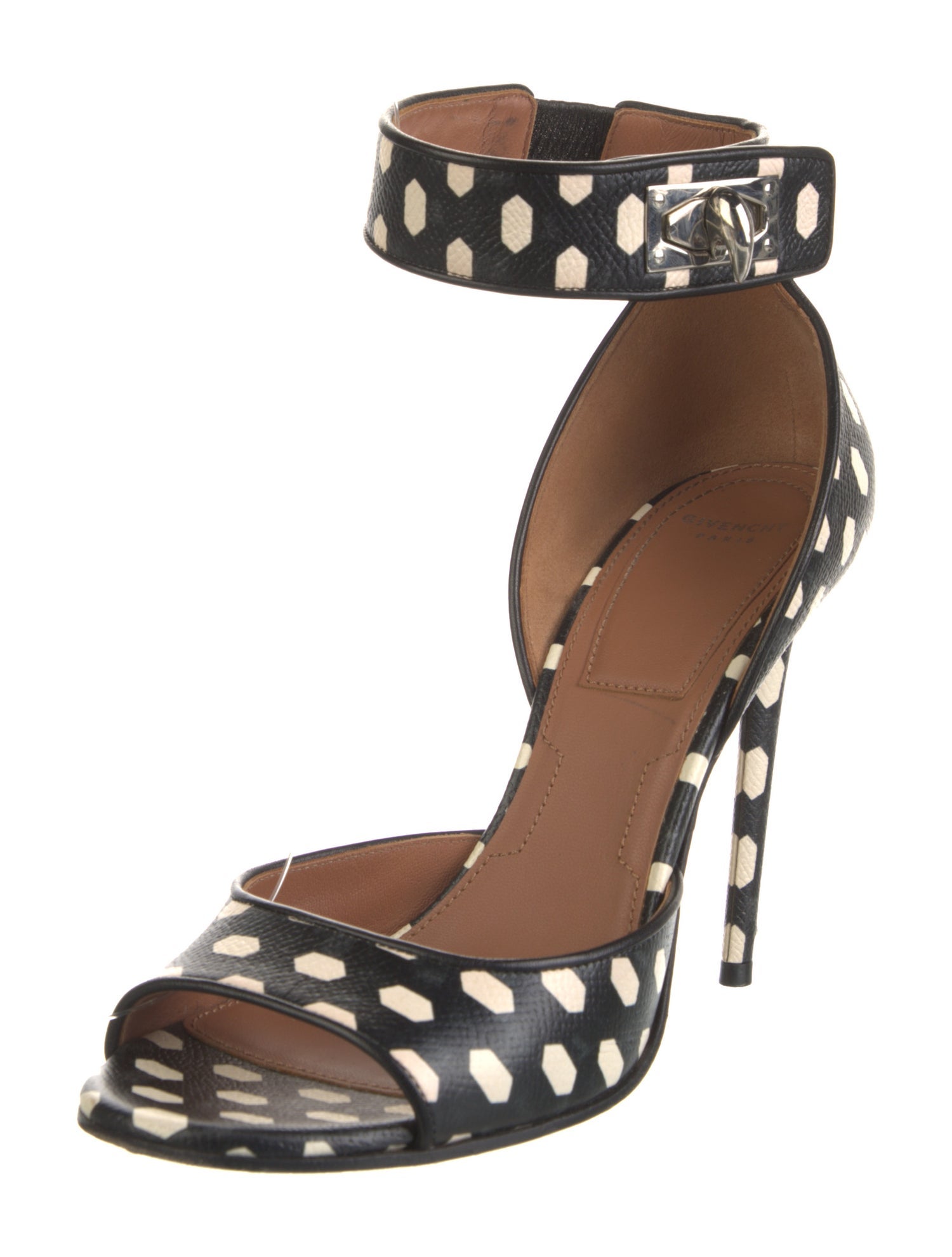 Givenchy Leather Printed Sandals