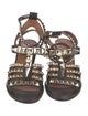 Givenchy Leather Studded Accents Gladiator Sandals