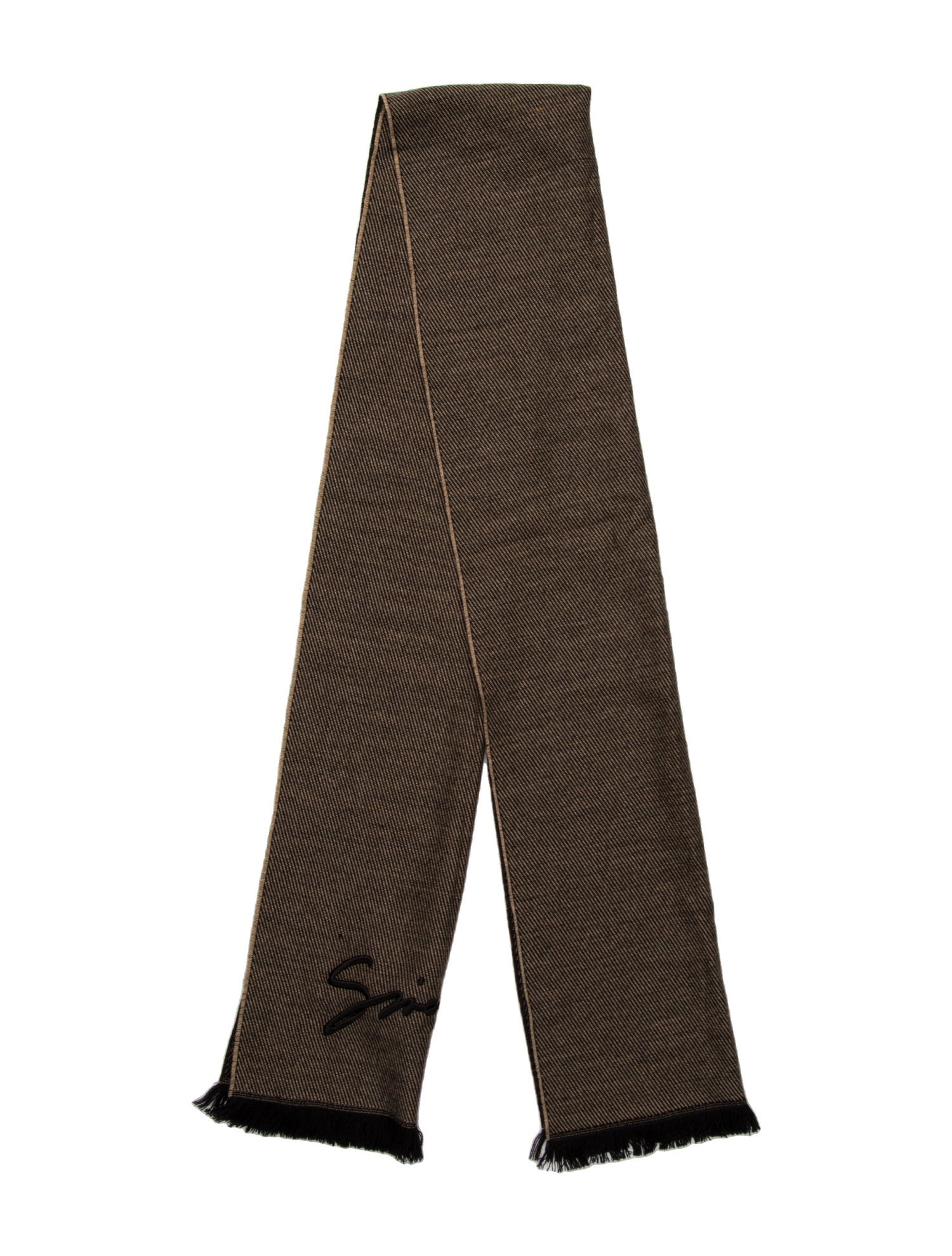 Givenchy Wool Printed Scarf