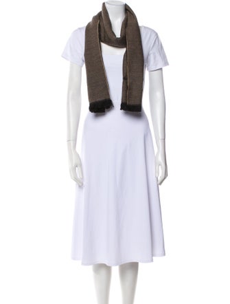 Givenchy Wool Printed Scarf