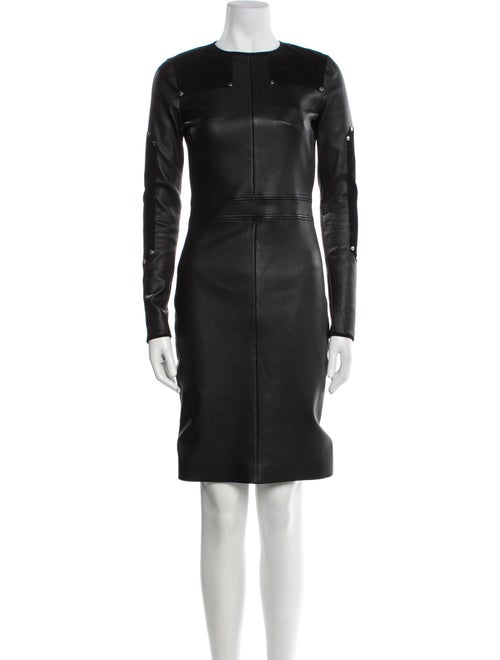 Givenchy Lambskin Knee-Length Dress