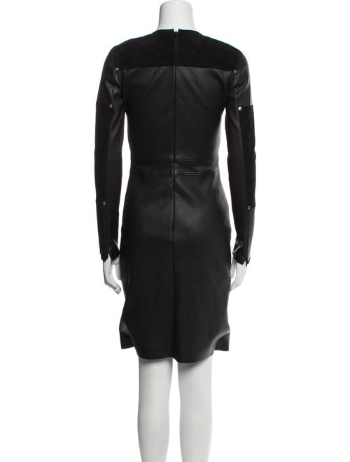 Givenchy Lambskin Knee-Length Dress