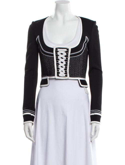 Givenchy Striped Evening Jacket