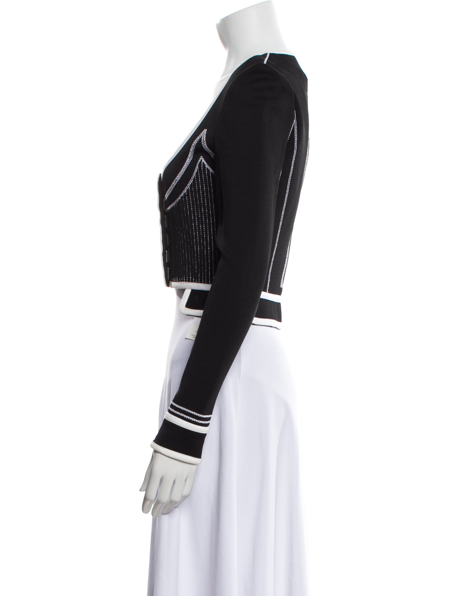 Givenchy Striped Evening Jacket