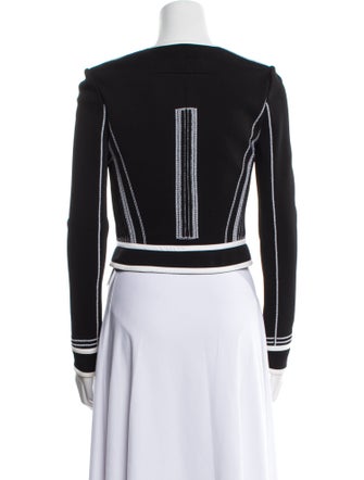 Givenchy Striped Evening Jacket