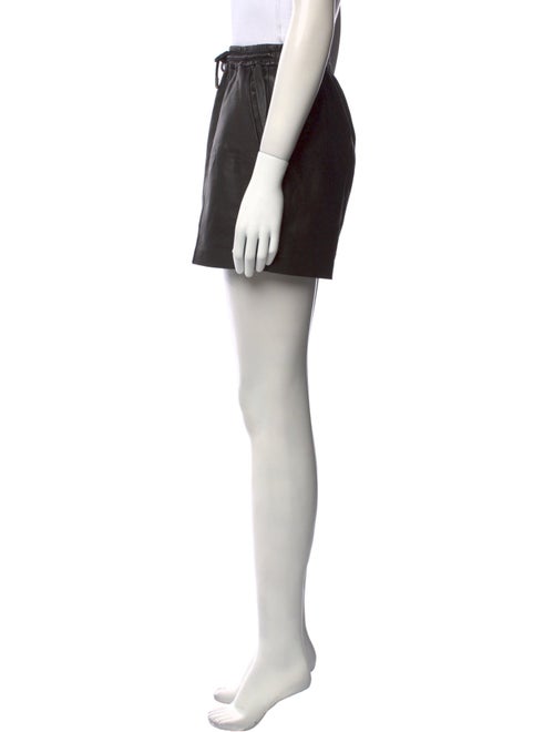 Givenchy Lambskin Mini Shorts