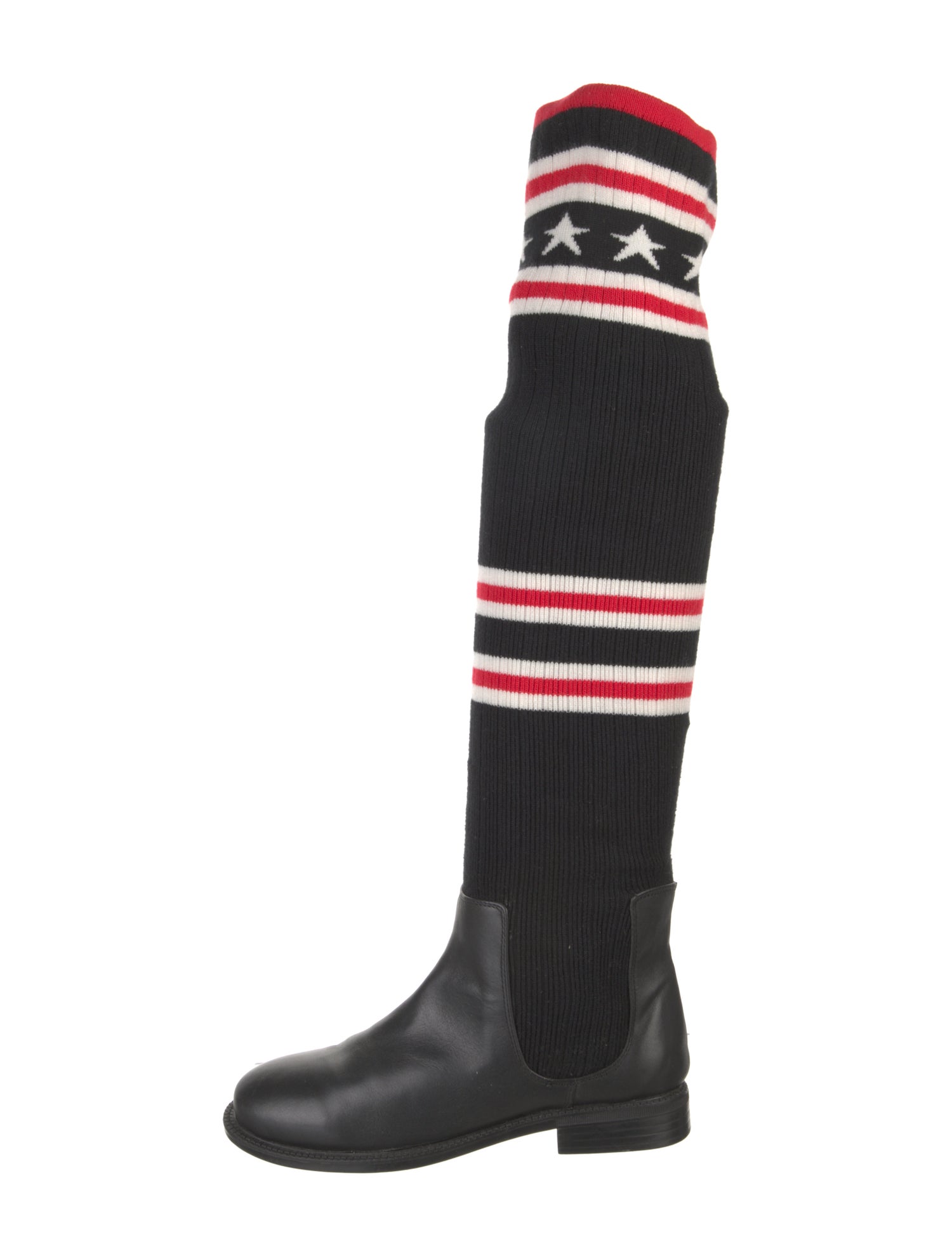 Givenchy Striped Sock Boots