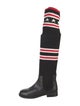 Givenchy Striped Sock Boots