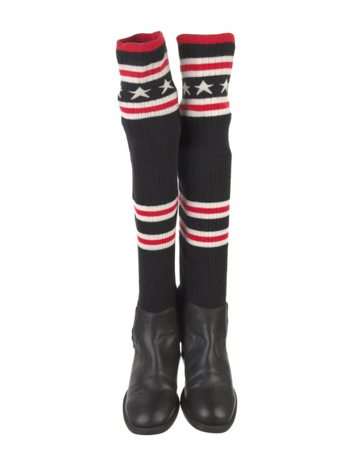Givenchy Striped Sock Boots