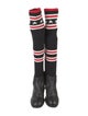 Givenchy Striped Sock Boots