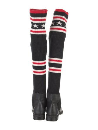 Givenchy Striped Sock Boots