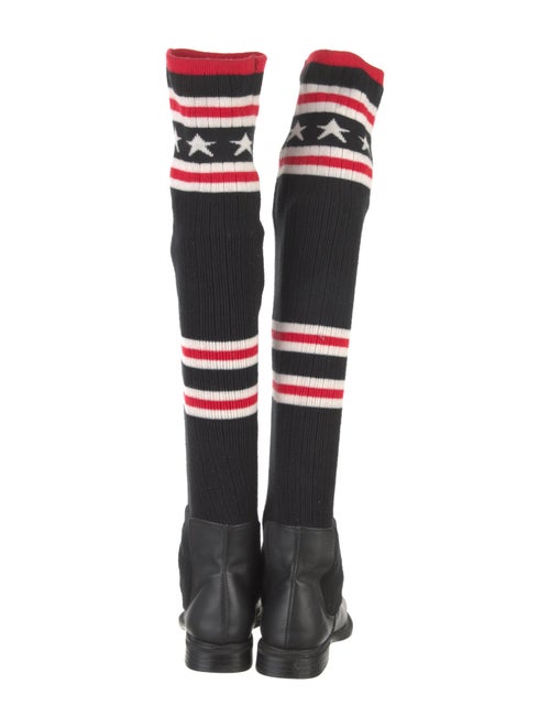 Givenchy Striped Sock Boots