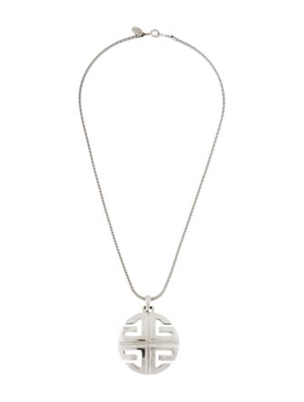 Givenchy G Logo Pendant Necklace
