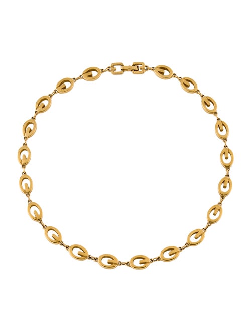 Givenchy G Logo Choker Necklace